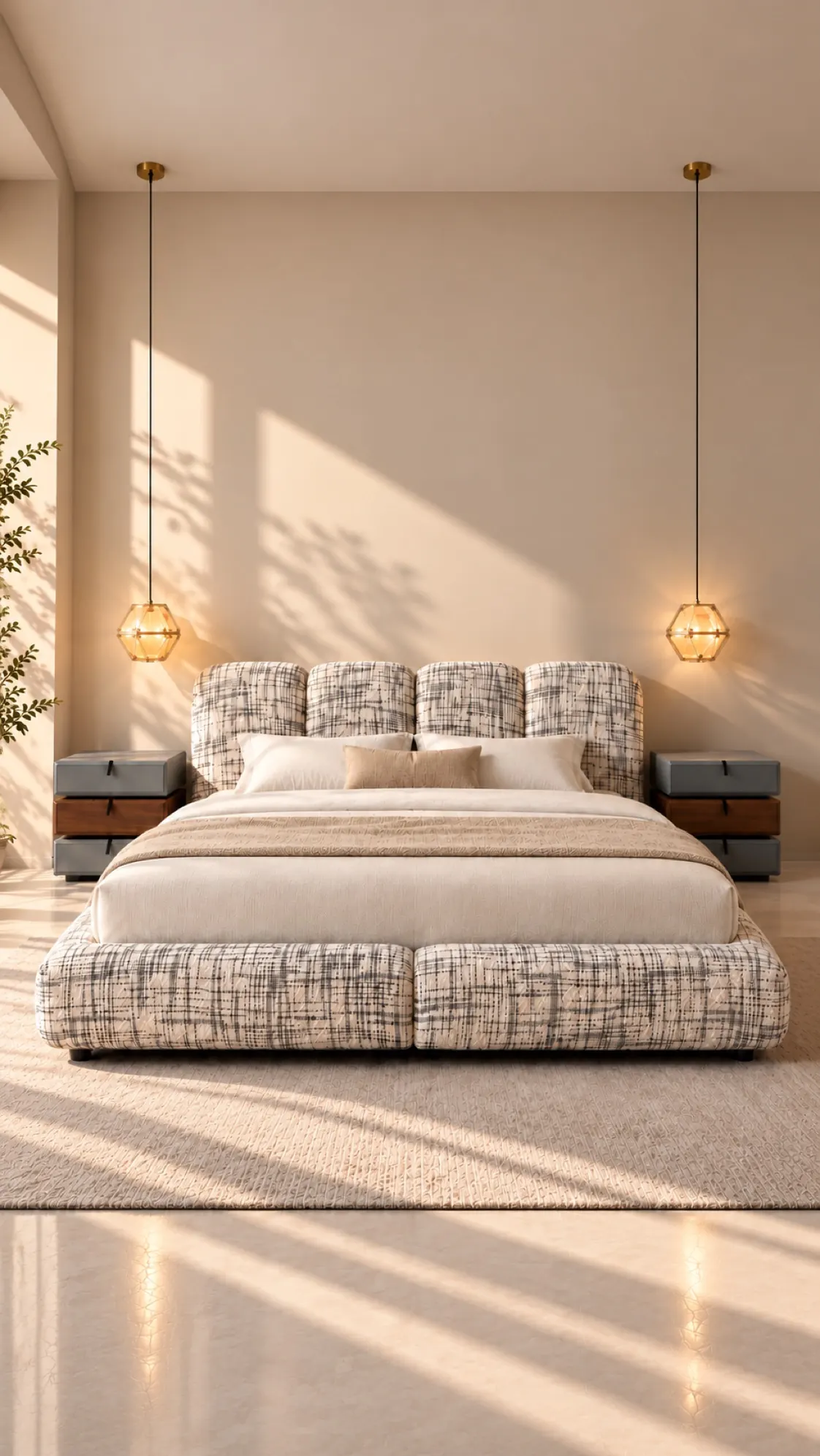 Tweed Cushion Bed CB001