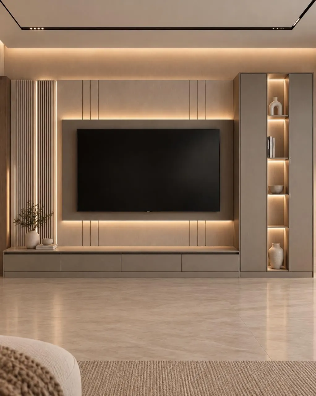 Fluted Media Wall NEW-12