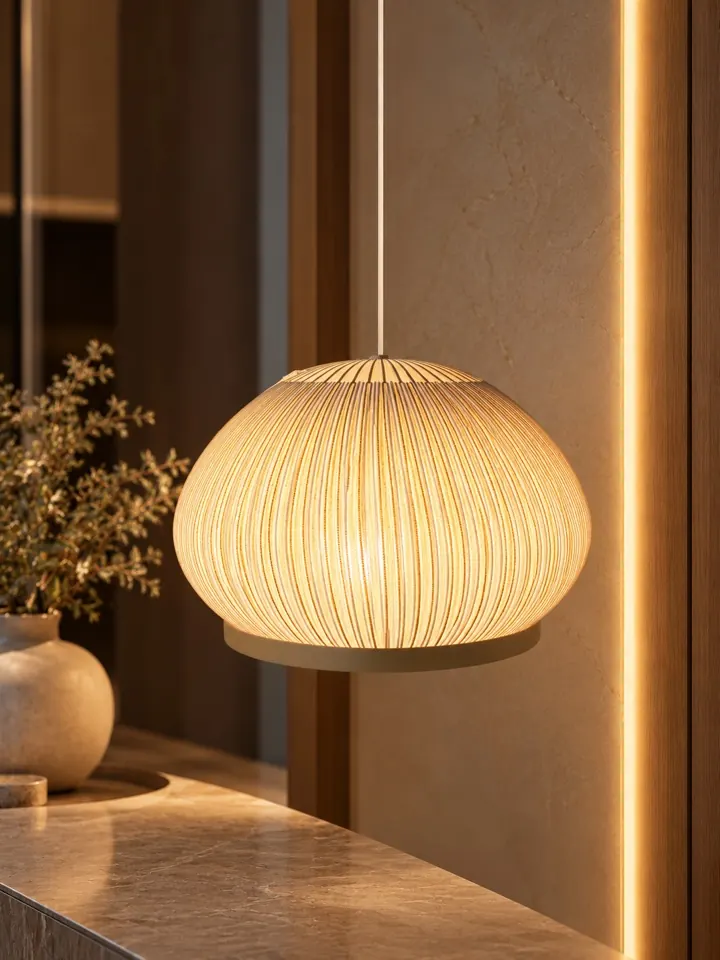 معلّقة قبّة بطيّات